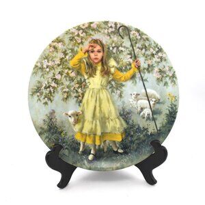 1983 "Little Bo Peep" Collectors Plate, Ltd Edition signed by John McClelland